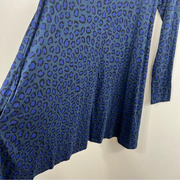 Cheetah Animal Print Boden Womens 6 Pullover Shift Dress Mini Casual Boho - Picture 3 of 9